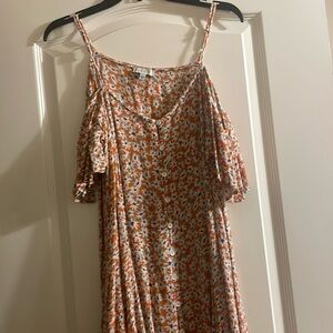 Floral dress size L worn a couple of times